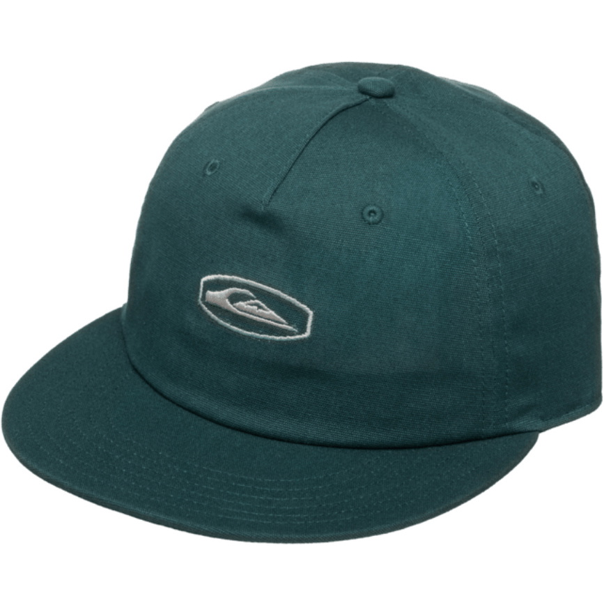 2026 Quiksilver Mens Drifter Canvas Cap EQYHA03412 - Blue Coral